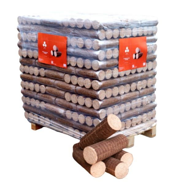 Wooday Densified Wood Logs – 96 packs of 5 logs
