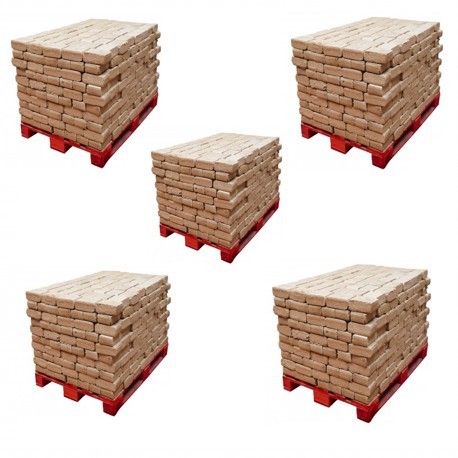 Compressed logs – 2700 logs – 100% natural