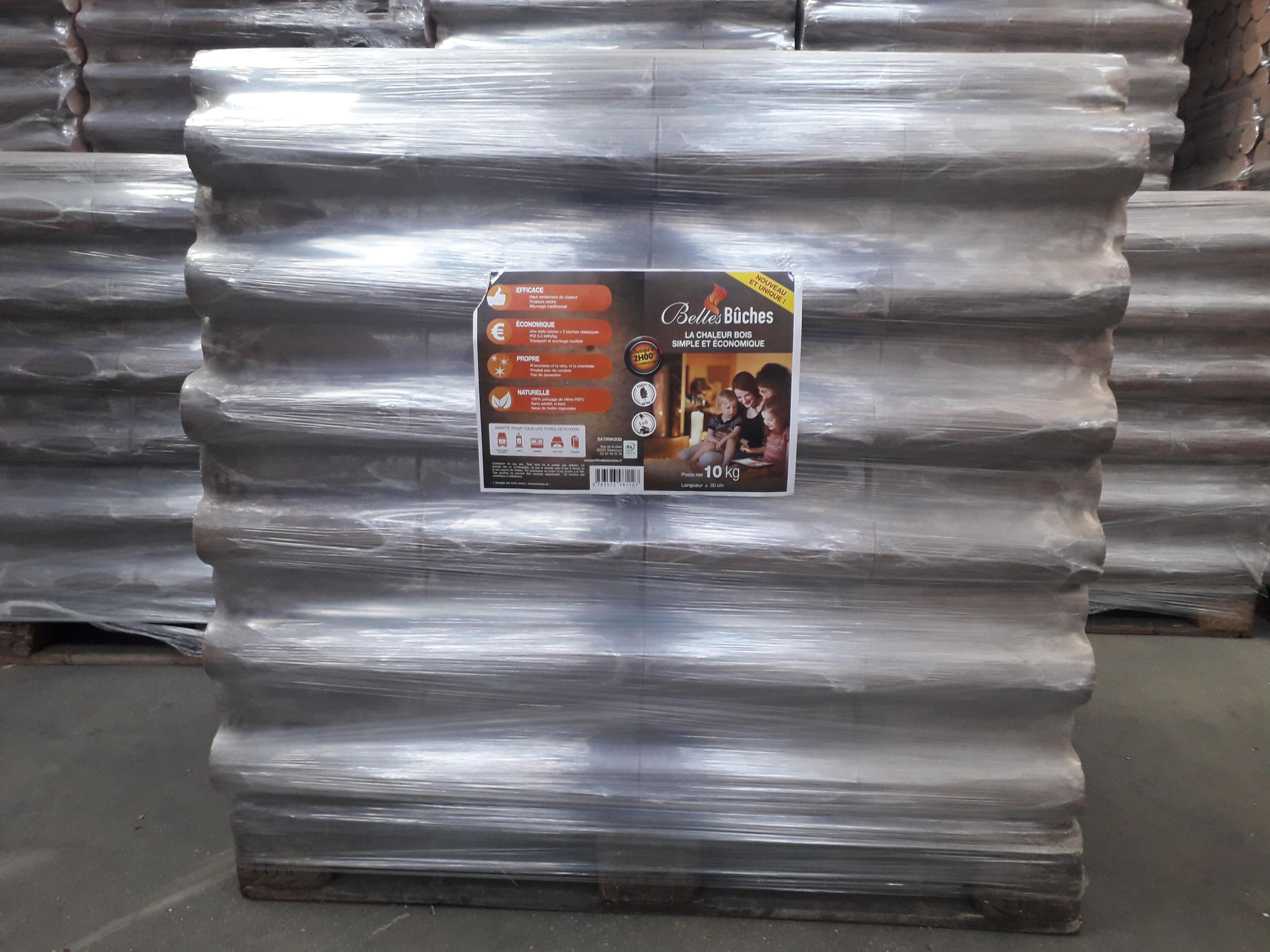 Densified wood pallet BEAUTIFUL BUYS 4 x 96