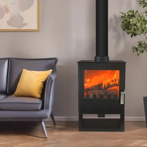 Romana wood-burning stove – fan option – 8 kW